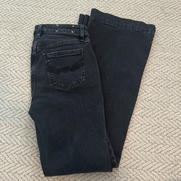 Black Idyllwind Flare Jeans size 6 - Picture 2 of 3